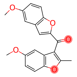 (5-methoxy-1-benzofuran-2-yl)-(5-methoxy-2-methyl-1-benzofuran-3-yl)methanone