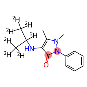 4-(1,1,1,2,3,3,3-heptadeuteriopropan-2-ylamino)-1,5-dimethyl-2-phenylpyrazol-3-one