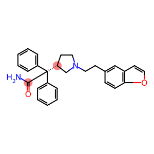 (S)-2-{1-[2-(benzofuran-5-yl)ethyl]-3-pyrrolidinyl}-2,2-diphenylacetamide