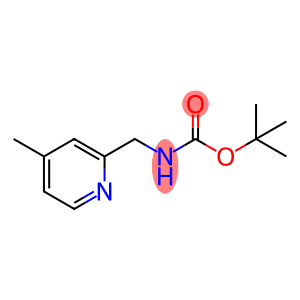2-(N-叔丁氧羰基-氨基甲基)-4-甲基吡啶