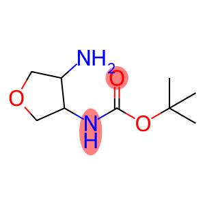 叔-丁基 (4-氨基四氢呋喃-3-基)氨基甲酯