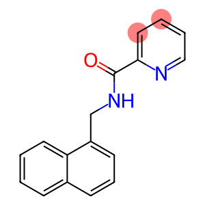 2-Pyridinecarboxamide, N-(1-naphthalenylmethyl)-