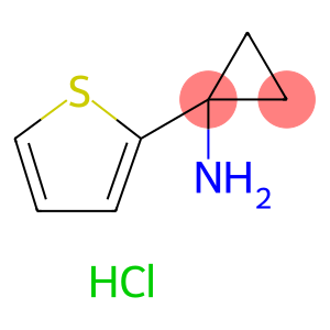 [1-(2-Thienyl)cyclopropyl]amine hydrochloride