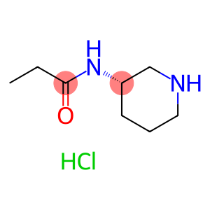 (S)-N-(Piperidin-3-yl)propanamide hydrochloride
