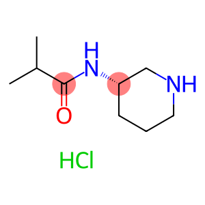 (S)-N-(piperidin-3-yl)-2-methylpropanamide hydrochloride