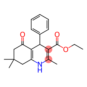 ethyl 2,7,7-trimethyl-5-oxo-4-phenyl-1,4,5,6,7,8-hexahydroquinoline-3-carboxylate