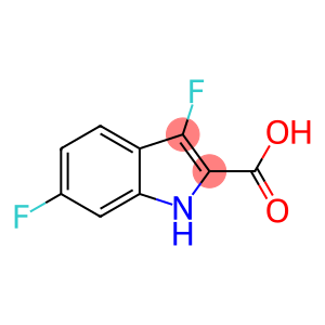 1H-Indole-2-carboxylic acid, 3,6-difluoro-