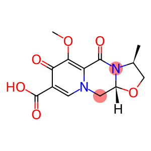 Oxazolo[3,2-a]pyrido[1,2-d]pyrazine-8-carboxylic acid, 2,3,5,7,11,11a-hexahydro-6-methoxy-3-methyl-5,7-dioxo-, (3S,11aR)-