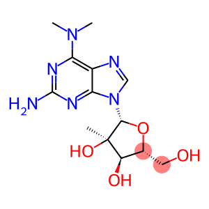 2'-b-C-Methyl-2-aMino-N6,N6-diMethyladenosine