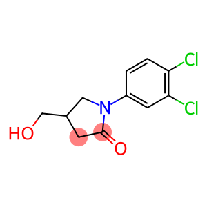 2-Pyrrolidinone, 1-(3,4-dichlorophenyl)-4-(hydroxymethyl)-