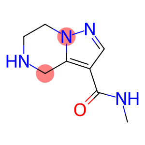 N-methyl-4H,5H,6H,7H-pyrazolo[1,5-a]pyrazine-3-carboxamide