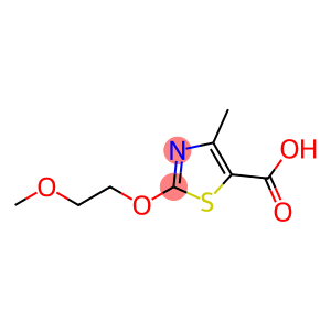 2-(2-甲氧基乙氧基)-4-甲基-1,3-噻唑-5-羧酸