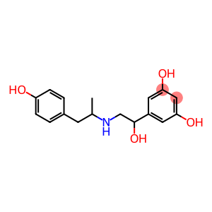 benzylalcohol,3,5-dihydroxy-alpha-(((p-hydroxy-alpha-methylphenethyl)amino)me