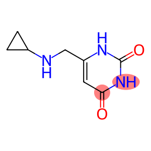 6-[(环丙基氨基)甲基]-1H-嘧啶-2,4-二酮