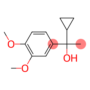 1-cyclopropyl-1-(3,4-dimethoxyphenyl)ethanol
