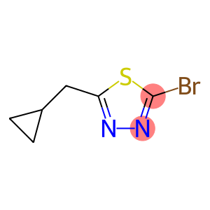 2-Bromo-5-(cyclopropylmethyl)-1,3,4-thiadiazole