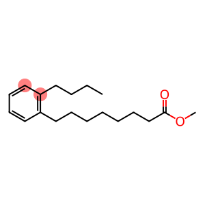 2-Butylbenzene-1-octanoic acid methyl ester
