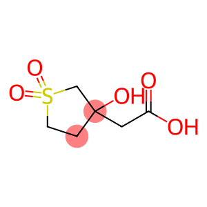 3-Thiopheneacetic acid, tetrahydro-3-hydroxy-, 1,1-dioxide