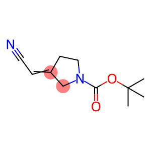 1-Pyrrolidinecarboxylic acid, 3-(cyanomethylene)-, 1,1-dimethylethyl ester
