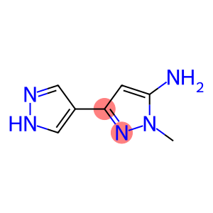 1-甲基-1H,1'H-[3,4'-联吡唑]-5-胺