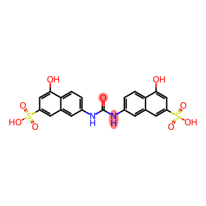 4-hydroxy-7-{[(5-hydroxy-7-sulfonaphthalen-2-yl)carbamoyl]amino}naphthalene-2-sulfonic acid