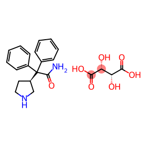 2,2-diphenyl-2-(pyrrolidin-3-yl)acetamide