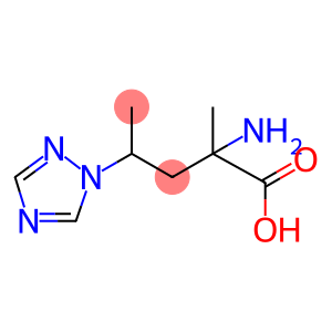2-氨基-2-甲基-4-(1H-1,2,4-三唑-1-基)戊酸