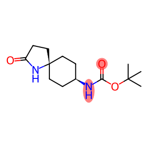Carbamic acid, N-(trans-2-oxo-1-azaspiro[4.5]dec-8-yl)-, 1,1-dimethylethyl ester