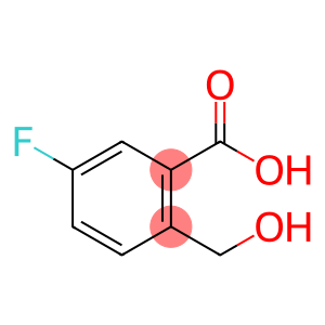 Benzoic acid, 5-fluoro-2-(hydroxymethyl)-