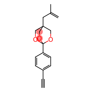 2,6,7-Trioxabicyclo[2.2.2]octane, 1-(4-ethynylphenyl)-4-(2-methyl-2-propen-1-yl)-