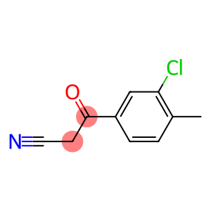 3-(3-氯-4-甲基苯基)-3-氧代丙腈