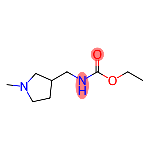 Carbamic acid, N-[(1-methyl-3-pyrrolidinyl)methyl]-, ethyl ester