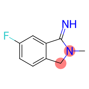 1H-Isoindol-1-imine, 6-fluoro-2,3-dihydro-2-methyl-