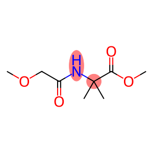 Methyl N-(methoxyacetyl)-2-methylalaninate