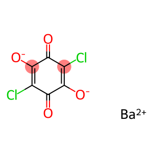 2,5-Dichloro-3,6-dihydroxy-p-benzoquinone barium salt
