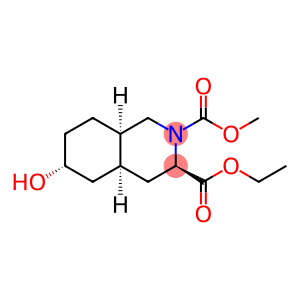 2,3(1H)-Isoquinolinedicarboxylic acid, octahydro-6-hydroxy-, 3-ethyl 2-methyl ester, (3R,4aS,6R,8aR)-rel-