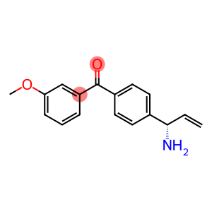 4-((1S)-1-Aminoprop-2-enyl)phenyl 3-methoxyphenyl ketone