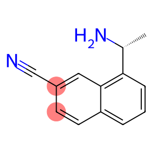 8-[(1R)-1-Aminoethyl]naphthalene-2-carbonitrile hydrochloride