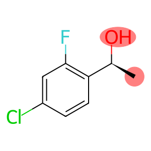 Benzenemethanol, 4-chloro-2-fluoro-α-methyl-, (αS)-