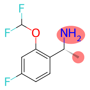 (R)-1-(2-(Difluoromethoxy)-4-fluorophenyl)ethan-1-amine