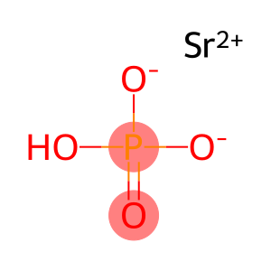 strontium phosphate (SrHPO4)