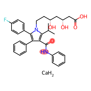 (R,dR)-2-(4-Fluorophenyl)-,d-dihydroxy-5-(1-methylethyl)-3-phenyl-4-[(phenylamino)carbonyl]-1H-pyrrole-1-heptanoic Acid Calcium