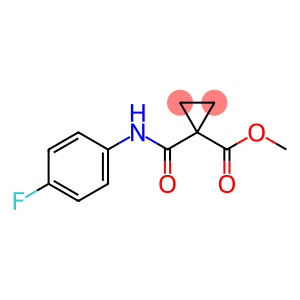 methyl 1-((4-fluorophenyl)carbamoyl)cyclopropane-1-carboxylate