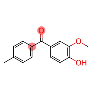 (4-Hydroxy-3-Methoxyphenyl)(4-Methylphenyl)-Methanone