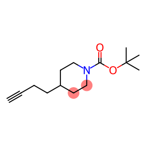 1-Piperidinecarboxylic acid, 4-(3-butyn-1-yl)-, 1,1-dimethylethyl ester