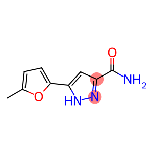 3-(5-甲基呋喃-2-基)-1H-吡唑-5-甲酰胺