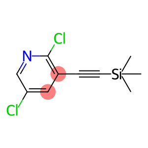 2,5-Dichloro-3-((trimethylsilyl)ethynyl)pyridine