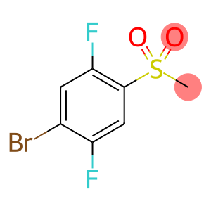 1-Bromo-2,5-difluoro-4-(methylsulfonyl)benzene