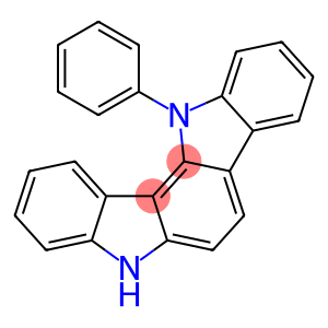 Indolo[3,2-a]carbazole,5,12-dihydro-12-phenyl-