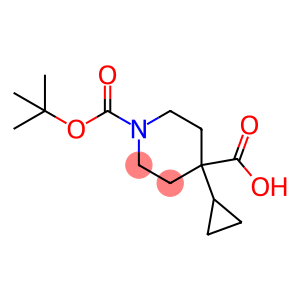 1-(tert-Butoxycarbonyl)-4-cyclopropyl-4-piperidinecarboxylic acid